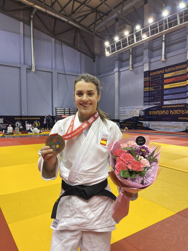 MEDALLA DE BRONCE para Ariane Toro en el Grand Slam de Tbilisi 22-03-25